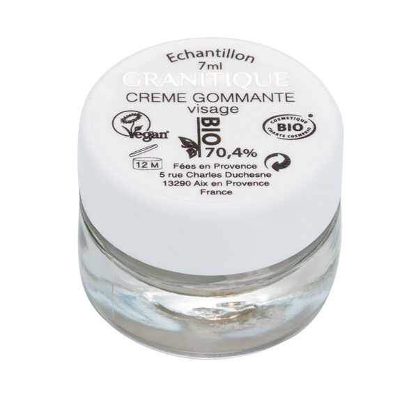 Miniature offerte de la creme gommante bio Granitique